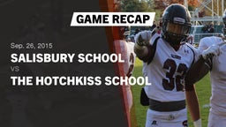 Recap: Salisbury School  vs. The Hotchkiss School 2015