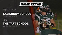 Recap: Salisbury School  vs. The Taft School 2016