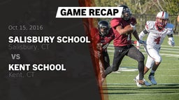 Recap: Salisbury School  vs. Kent School  2016