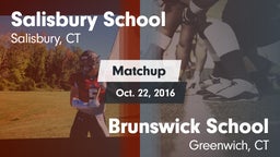 Matchup: Salisbury School vs. Brunswick School 2016