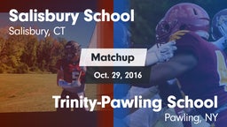 Matchup: Salisbury School vs. Trinity-Pawling School 2016
