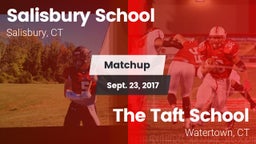 Matchup: Salisbury School vs. The Taft School 2017