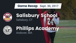 Recap: Salisbury School  vs. Phillips Academy  2017