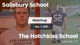 Matchup: Salisbury School vs. The Hotchkiss School 2017