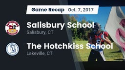 Recap: Salisbury School  vs. The Hotchkiss School 2017