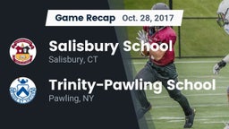 Recap: Salisbury School  vs. Trinity-Pawling School 2017