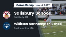 Recap: Salisbury School  vs. Williston Northampton School 2017