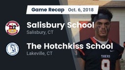 Recap: Salisbury School  vs. The Hotchkiss School 2018