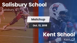 Matchup: Salisbury School vs. Kent School  2018
