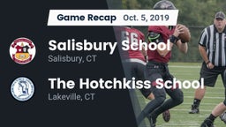 Recap: Salisbury School  vs. The Hotchkiss School 2019