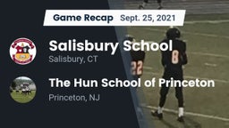 Recap: Salisbury School vs. The Hun School of Princeton 2021