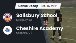Recap: Salisbury School vs. Cheshire Academy  2021