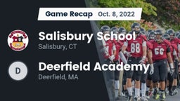 Recap: Salisbury School vs. Deerfield Academy  2022