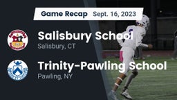 Recap: Salisbury School vs. Trinity-Pawling School 2023