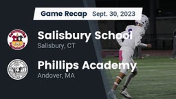 Recap: Salisbury School vs. Phillips Academy 2023