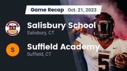 Recap: Salisbury School vs. Suffield Academy 2023