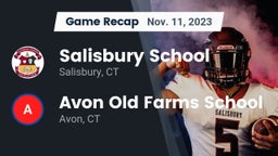 Recap: Salisbury School vs. Avon Old Farms School 2023