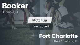 Matchup: Booker vs. Port Charlotte  2016