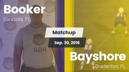 Matchup: Booker vs. Bayshore  2016