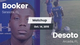 Matchup: Booker vs. Desoto  2016