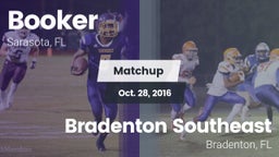 Matchup: Booker vs. Bradenton Southeast 2016