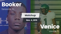 Matchup: Booker vs. Venice  2016