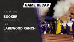 Recap: Booker  vs. Lakewood Ranch  2017
