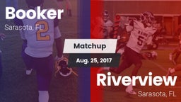 Matchup: Booker vs. Riverview  2017