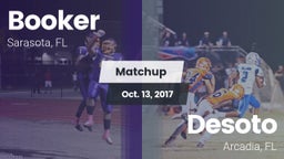Matchup: Booker vs. Desoto  2017