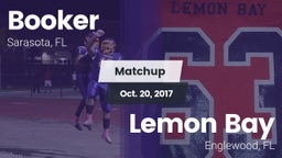 Matchup: Booker vs. Lemon Bay  2017