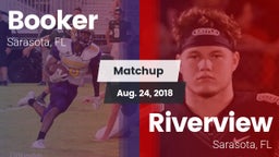Matchup: Booker vs. Riverview  2018
