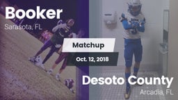 Matchup: Booker vs. Desoto County  2018