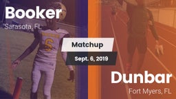 Matchup: Booker vs. Dunbar  2019