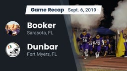 Recap: Booker  vs. Dunbar  2019
