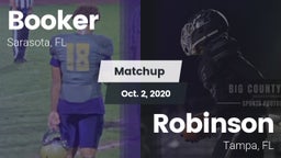 Matchup: Booker vs. Robinson  2020