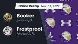 Recap: Booker  vs. Frostproof  2022