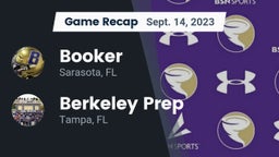 Recap: Booker  vs. Berkeley Prep  2023