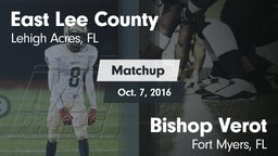 Matchup: East Lee County vs. Bishop Verot  2016