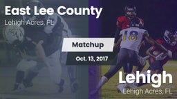 Matchup: East Lee County vs. Lehigh  2017