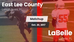 Matchup: East Lee County vs. LaBelle  2017