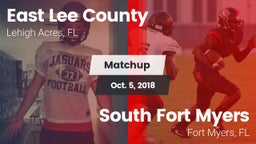 Matchup: East Lee County vs. South Fort Myers  2018