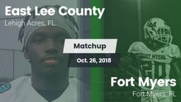 Matchup: East Lee County vs. Fort Myers  2018