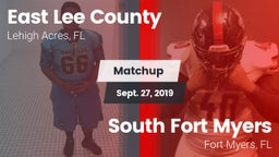 Matchup: East Lee County vs. South Fort Myers  2019