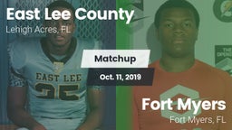 Matchup: East Lee County vs. Fort Myers  2019
