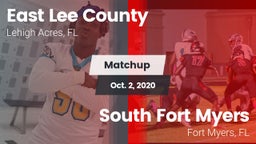 Matchup: East Lee County vs. South Fort Myers  2020