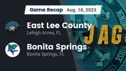 Recap: East Lee County  vs. Bonita Springs  2023