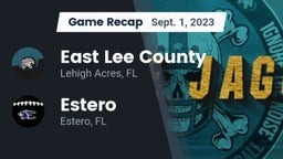 Recap: East Lee County  vs. Estero  2023