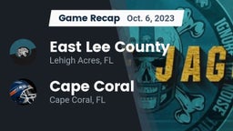 Recap: East Lee County  vs. Cape Coral  2023
