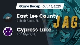 Recap: East Lee County  vs. Cypress Lake  2023