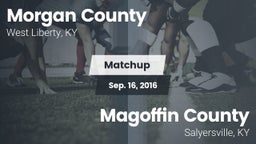 Matchup: Morgan County vs. Magoffin County  2016